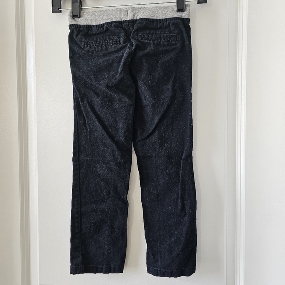 5t Old Navy black‎ and gray drawstring pants Easter Comfy Elevated Casual - Picture 4 of 16